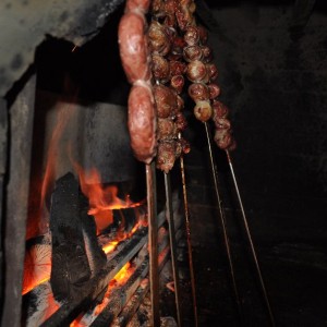 Fornello Pugliese - carne in cottura